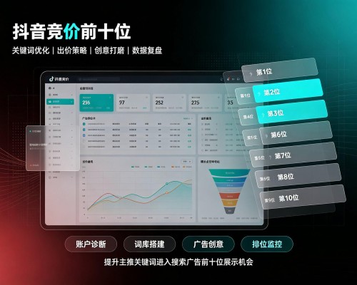 靖宇抖音搜索竞价